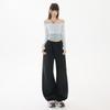 Pantalones Deportivos Nuevos para Mujer Otoño e Invierno 2025, Pantalones de Chándal Adelgazantes de Cintura Alta, Pantalones de Pierna Ancha, Pantalones Banana Casuales, Pantalones Scimitar para Mujer