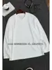 Camiseta de Manga Larga con Cuello en V Texturizado Estilo Retro Americano para Hombre 2026 Nueva Camisa Top de Capa Interior de Alta Gama