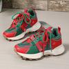 Zapatos Forrest Gump de suela gruesa para mujer, estilo coreano, estilo Torre, deportivos casuales de moda para mujer, primavera y otoño de 2024