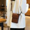 Bolso Mini Vertical Retro Versátil para Mujer 2026 Bolso Cruzado Pequeño para Viajero Bolso Cuadrado Pequeño Simple con Tapa Abatible para Mujer Transfronterizo