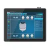 Gabinete de máquina tudo-em-um para controle industrial, gabinete de display com tela sensível ao toque capacitiva para computador industrial, gabinete totalmente fechado em alumínio