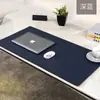 Alfombrilla de Ratón en Stock, Extra Grande, Resistente a Manchas, Impermeable, Alfombrilla de Cuero para Escritorio de Computadora, Alfombrilla de Color Sólido, Alfombrilla de Escritorio, Mantel