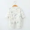 Ropa para Recién Nacidos Body para Bebé Algodón Puro Primavera y Otoño Manga Larga Estilo Monje Ropa para Bebé Pelele Monito Capa Base