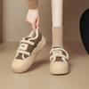 Sapatos de Algodão com Forro de Lã Augu Shiden para Mulheres 2026 Novo Inverno Sapatos Fofos Acolchoados Tênis Fofos Esportivos com Solado Espesso