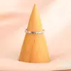 Anillo Abierto Liso Personalidad Simple Moderno Anillo para Dedo Sentido de Diseño de Nicho Anillo para Dedo Índice