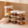 Caja de almacenamiento de especias cocina condimento caja de condimentos para el hogar de grado alimenticio juego con compartimentos, frascos de sal y glutamato monosódico, frascos para condimentos