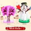 Árbol de Papel Árbol de Navidad Riego Mágico Crecimiento Árbol de Cristal Mágico Creativo Florecimiento DIY Juguetes Hechos a Mano Regalo de Navidad