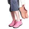 Botas de Lluvia Minimalistas de Caña Alta Cómodas y Modernas Antideslizantes para Mujer Estilo Pastoral para Uso Exterior Botas de Lluvia de Caña Baja con Suela Gruesa