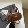 Bolso Pequeño de Alta Calidad, Elegante, Vintage para Mujer, Nuevo Modelo Primavera 2026, Bolso Cruzado, Bolso de Mano para Viajes Diarios, Bolso tipo Bowling