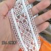 Encaje Soluble en Agua de Seda de Leche Accesorios DIY Vestido Falda Cheongsam Empalme Materiales Decorativos