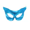 Máscara Gato Preto Mulher-Gato Baile de Máscaras Festa de Carnaval Fantasia Festa à Noite Máscara Misteriosa Meio Rosto Máscara para Olhos Máscara para Olhos Mulher-Gato