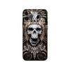 Funda para iPhone 16 con diseño de calavera, genial, de Halloween, para hombre.