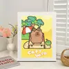 Nova Pintura de Diamante 5D de Desenho Animado Kapibala com Porta-Retrato DIY Brinquedo Educacional Infantil Presente Pintura com Adesivo de Diamante