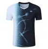 Nueva camiseta de manga corta de bádminton YY para estudiantes de secundaria y preparatoria, hombres y mujeres, para competiciones deportivas, secado rápido, transpirable, adecuada para entrenamiento, tenis, correr y uso casual
