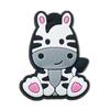 Popular Transfronterizo Personalizado al por Mayor Animal Pvc Goma Suave Zapatos de Jardín Decoración Hebilla de Zapato Dibujos Animados DIY Zapatos con Agujeros Flor para Zapato