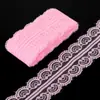 Tiras de Encaje de 45 mm para Accesorios de Cabello DIY, Diademas, Collares, Cintas, Accesorios, Materiales para Aretes Hechos a Mano
