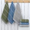 Toalla de baño de algodón al por mayor de la fábrica Gaoyang, toalla de regalo con cinta absorbente suave, logotipo bordado