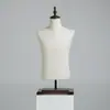 Maniquí de Torso de Hombre para Exhibición de Ropa Tienda de Ropa Traje Vestido de Noche Soporte de Exhibición Ventana Maniquí de Cuerpo Completo Soporte