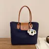 Bolsa de Tote de Tela Oxford de Gran Capacidad para Mujer, Ligera, Versátil, para Viajes, de Mano, al Hombro, Estilo Retro, Bolsa de Axila