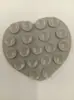 Nueva Ventosa de Silicona de Doble Cara en Forma de Corazón Pegatina de Ventosa de Silicona en Forma de Corazón de 19 Piezas Soporte Multifuncional para Teléfono Móvil Soporte