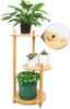 Estante de flores con rosca transfronteriza para sala de estar, balcón interior, estante de almacenamiento de piso, estilo creativo, estante de flores de hierro verde, estante de almacenamiento