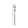 Juego de Cubiertos de Acero Inoxidable 410 Transfronterizo con Mangos Cuadrados Delgados, Sencillo y Brillante, para Uso en Casa, Cuchillo para Bistec, Tenedor de Postre