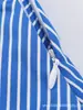 Atacado de Roupas Femininas Transfronteiriças Outono 2026 Novos Produtos Moda Estilo Europeu e Americano Vestido Saia Capa Listrada 4333046