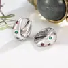 Nuevos Pendientes de Circonita Colorida Estrella Pendientes Franceses Retro Pendientes de Diseño Nicho Pendientes Diseño de Moda para Mujeres