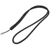 Cordão Redondo Longo para Pendurar no Pescoço Sem Metal para Celular, Câmera, Pen Drive USB, Crachá de Identificação, Pingente de Chave, Corrente para Celular