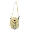 Bolsa para Celular Pequena Bolsa de Ombro para Mulheres 2025 Nova Verão Mini Bolsa para Copo de Água Garrafa de Água Bolsa Transversal Leve à Prova d'Água Bolsa Pequena