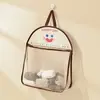 Bolsa Pendurada para Armazenamento de Roupas Íntimas e Meias para Guarda-Roupa de Dormitório, Cabeceira de Casa, Quarto, Porta ou Parede Bolsa de Armazenamento de Malha