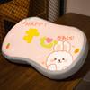 Almofada Fofa de Espuma Viscoelástica de Recuperação Lenta para Cochilo Almofada Pequena Almofada para Dormir Infantil para Hora do Almoço no Escritório Removível e Lavável