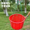 Cesta Plástica Espessa com Furos, Cesta Redonda para Frutas, Cesta com Furos Finos para Mudas de Peixes e Camarões, Frutos do Mar e Produtos Aquáticos