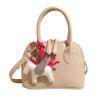 Bolso bandolera tipo concha dulce y sencillo para mujer 2025 Primavera y Verano Nuevo estilo coreano Pony Moda Casual Bolso de hombro tipo bandolera