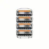 Aparelho de Barbear Manual Lâmina de 5 Camadas Barbeador Masculino Lâmina Anti-Arranhões Barbeador para Barbear Aço Inoxidável Barbeador para Barba Atacado