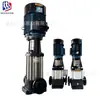 Suministro de bomba de alta presión para enfriador de agua fría, bomba centrífuga multietapa vertical de acero inoxidable Whirlpool WDL4-160 con 128m de altura manométrica
