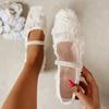 Estilo Delicado Ballet 2025 Sapatilhas de Tela Novo Estilo Sapatos Gorro Estilo Fada Chinesa Nova Retrô Solado Macio