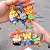 Design Co-Branded Genuíno Autorizado Jinnew & Zootopia Chaveiro 3D Moldado por Injeção Pingente de Bolsa Exquisito