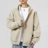Sudadera con capucha y cremallera para hombre, estilo primavera y otoño, chaqueta casual holgada, top deportivo de color liso, chaqueta de marca de moda para hombre