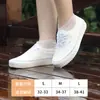 Cobre-botas de chuva cobre-sapatos masculinos e femininos dia chuvoso adulto crianças dia chuvoso cobre-sapatos de silicone à prova d'água casa