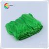 Fabricante Wenshu, venta en stock, gran paquete de 2 ma de tela flotante con borde de plumas de ganso, accesorios para faldas de baile latino, elegante verde
