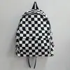 18171 Mochila de Tablero de Ajedrez para Hombres y Mujeres Parejas Mochila Deportiva al Aire Libre de Viaje Estudiante Gran Capacidad Bolsa Escolar