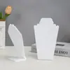 Soporte de Exhibición de Escritorio para Transmisión en Vivo de Modelo de Collar Acrílico, Soporte de Exhibición de Joyería con un Toque de Alta Gama