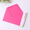 Envelopes Coloridos C6 de Cor Sólida Transfronteiriços Estilo Europeu com Fecho Adesivo, Adesivo Colorido 120g, Origem Amazon, Logotipo Personalizado