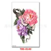 Pegatina de Tatuaje Pegatina de Tatuaje para Mujer Flor Brazo Medio Brazo Set de Pegatinas de Tatuaje