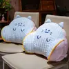 Cojín cuadrado de dibujos animados, cojín de cabecera de gato, cojín grande para respaldo de silla, almohada especial de soporte lumbar para sofá, dormitorio, habitación, cojín pequeño