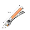 Pinza para Tazón y Plato Antiescaldado de Acero Inoxidable, Clip Antideslizante para Tazón de Cocina Doméstica, Multifuncional y Duradero Antideslizante