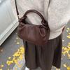 Bolso de Hombro de Gama Alta de Nicho para Mujer 2026 Nuevo Modelo Bolso de Mano Plegado Bolso Cruzado Retro con Cadena