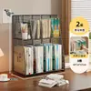 Estantería de Almacenamiento para Clasificación por Tema Estantería de Escritorio Vertical Multicapa Soporte para Libros Infantiles Estante de Almacenamiento para Libros y Archivos de Escritorio de Estudiante