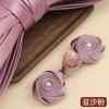 Botón Hengmei Cheongsam Botón con Cuentas de Jade Diamante Hebilla de Rosa Botones Decorativos Tejidos a Mano Hanfu Chino